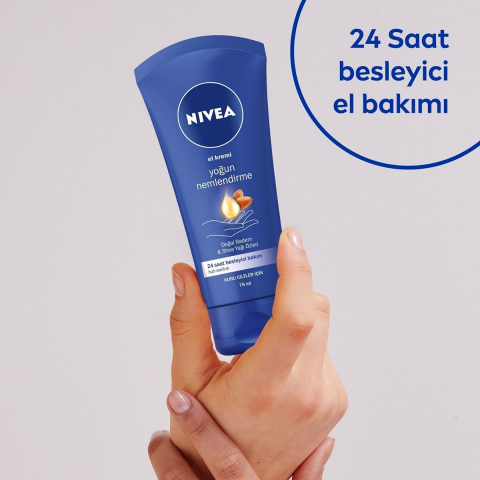 Nivea El Kremi Yoğun Nemlendirici Badem & Shea Yağı 75 ml