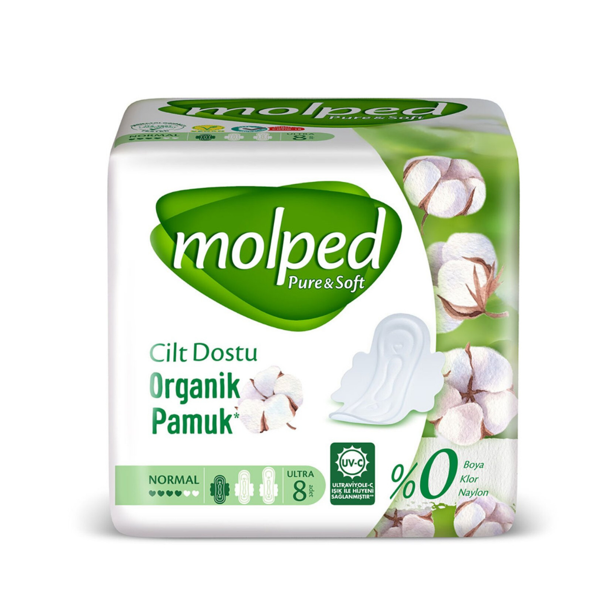 Molped Pure & Soft Tekli Normal 8’li
