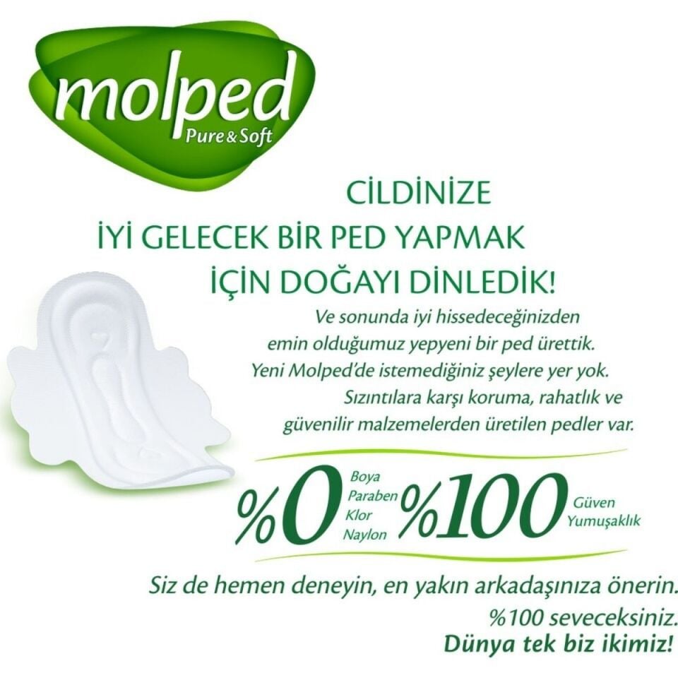 Molped Pure & Soft Gece 6'lı