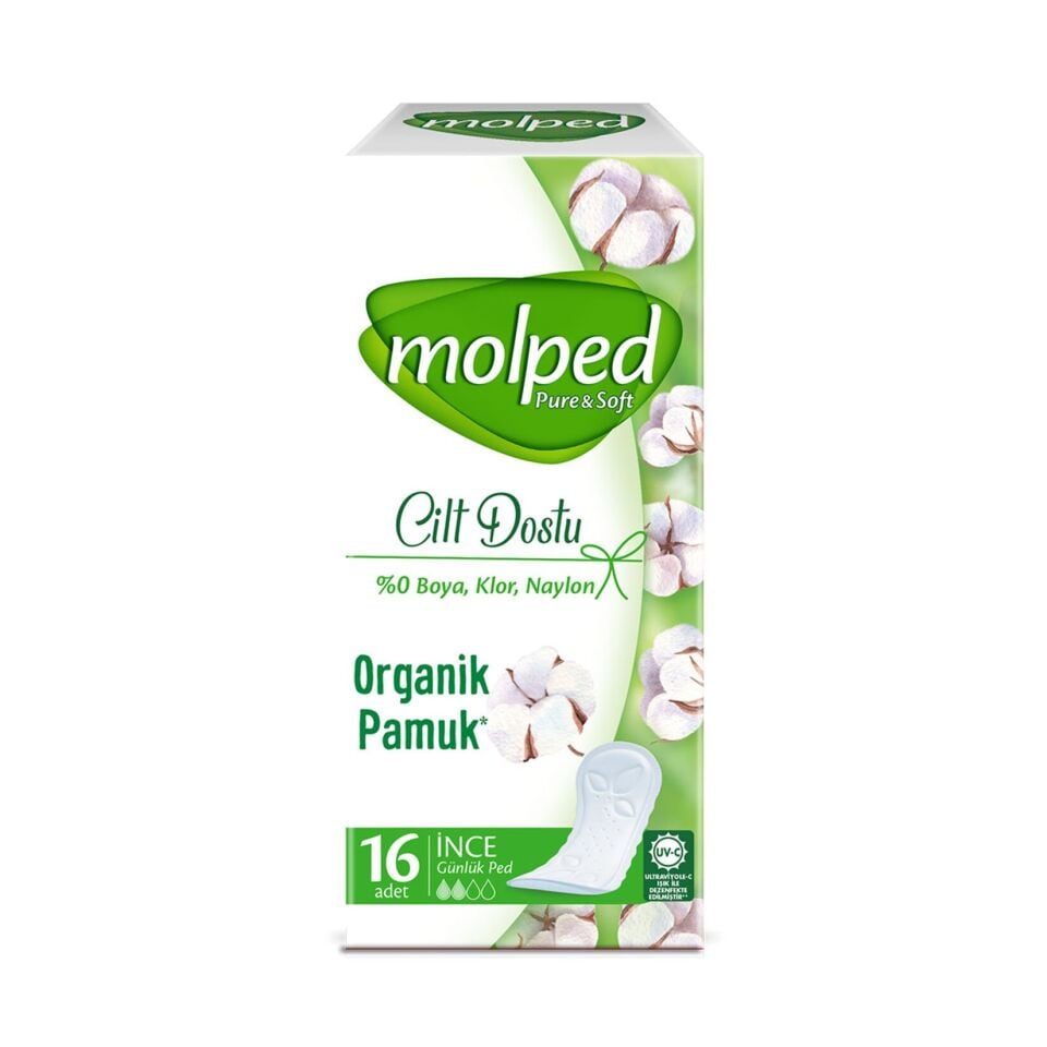 Molped Günlük Pure & Soft İnce 16'lı