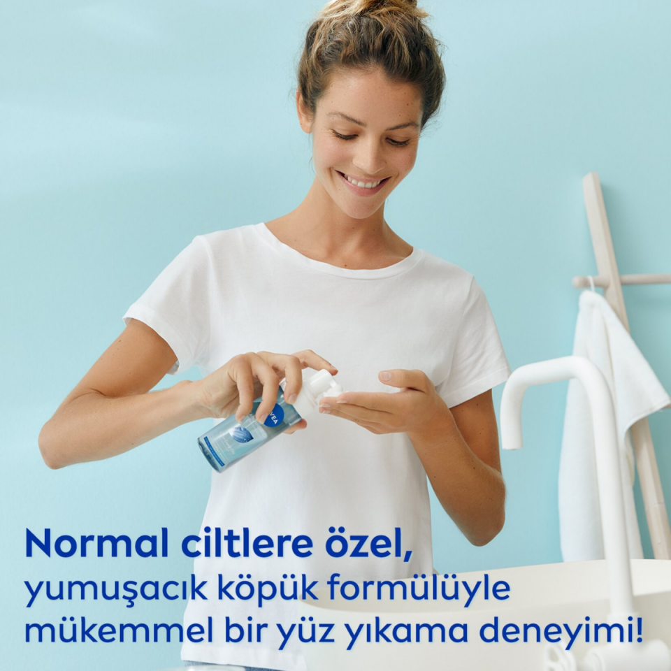 Nivea Yüz Yıkama Köpüğü Canlandırıcı Normal Ciltler 150 Ml