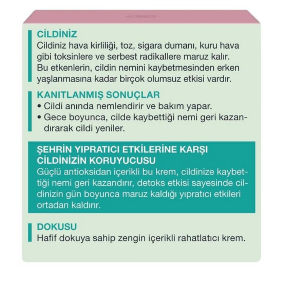 Diadermine Hydralist Detox Koruyucu Krem 50 ml