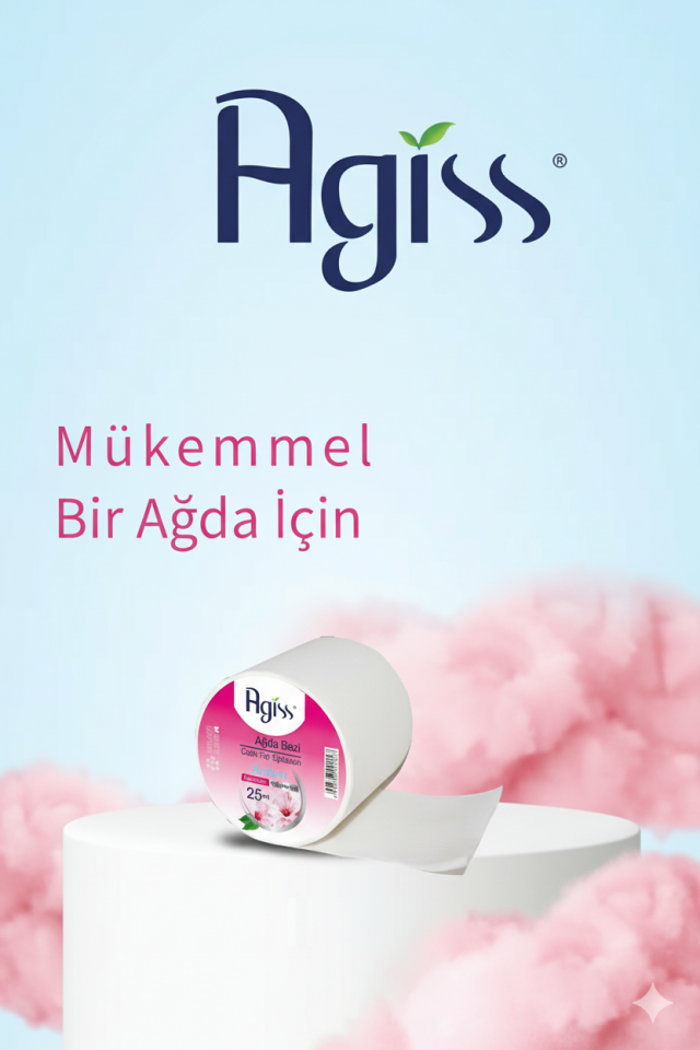 Agiss Ağda Bezi 25 Metre